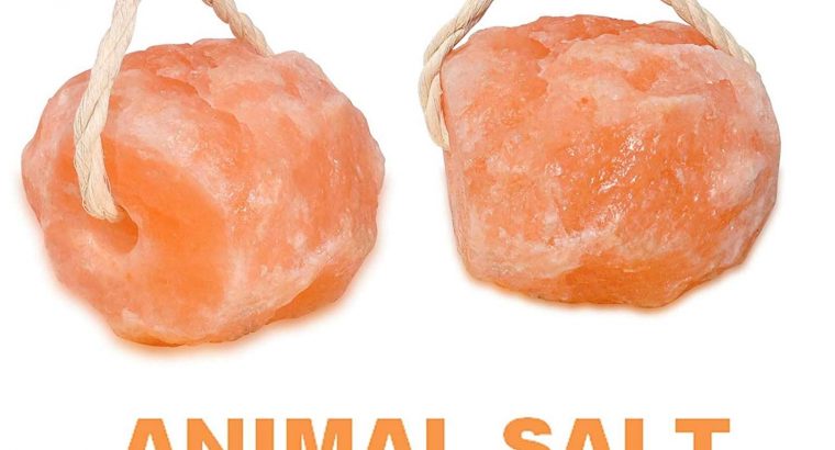 Onex 2x 2-3KG Natural Himalayan SALT HORSE LICK Animal Supplement Salt