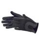 Horse Riding Gloves Ladies Dublin Track Fabric Gloves Leather